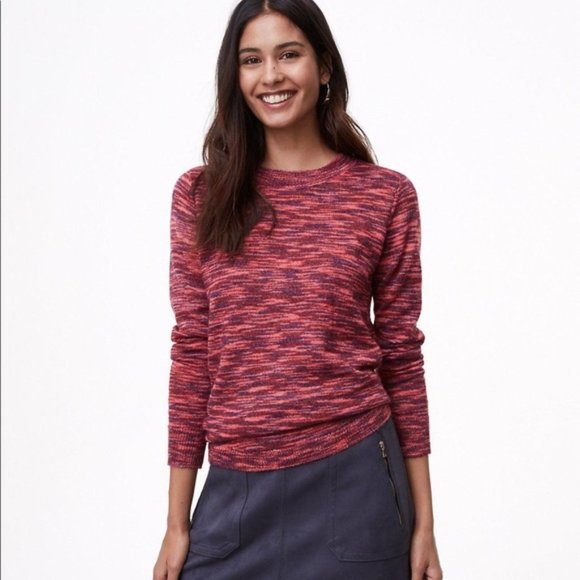 loft shirttail sweater